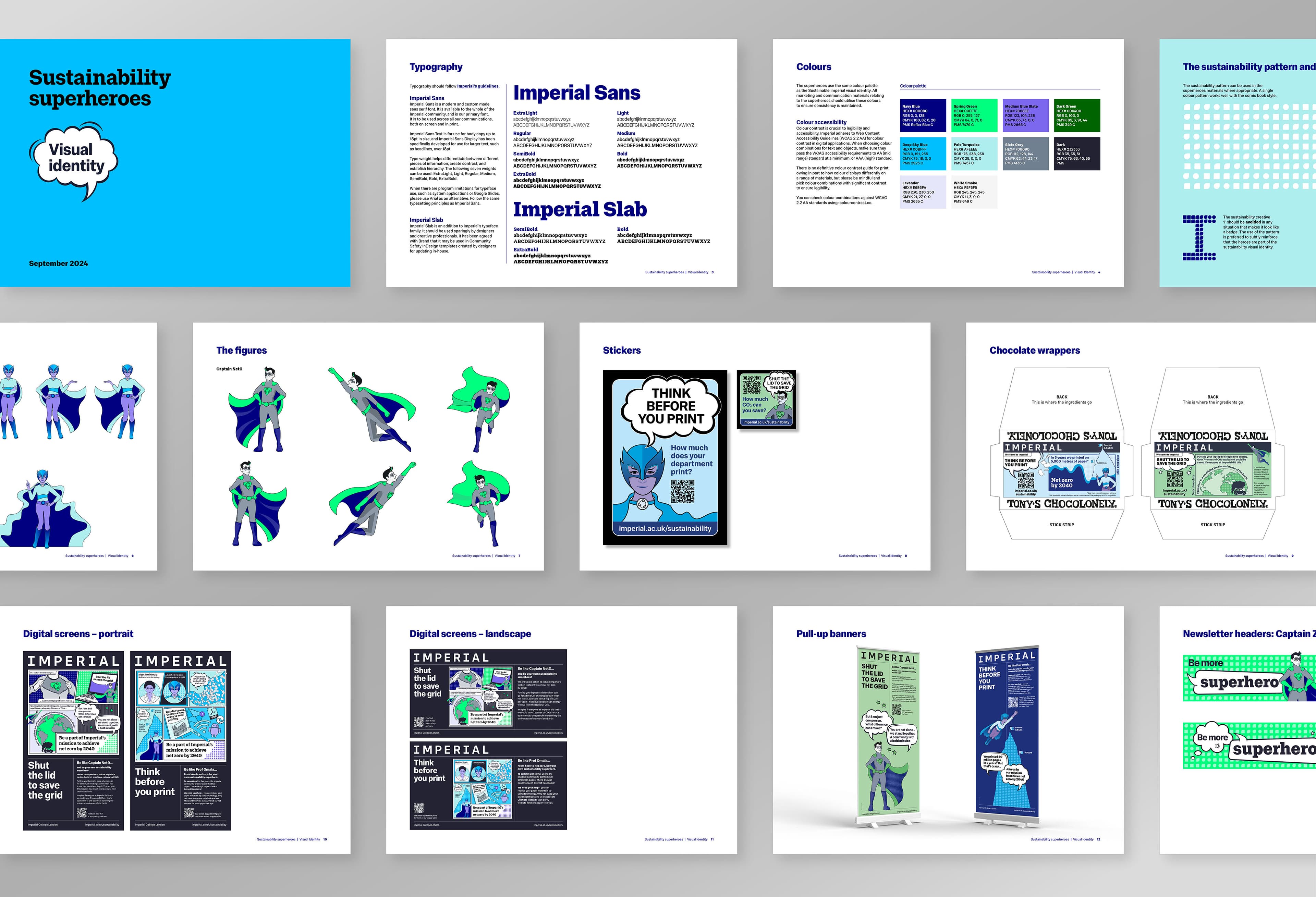Imperial Sustainability Heros Campaign, project guidelines
