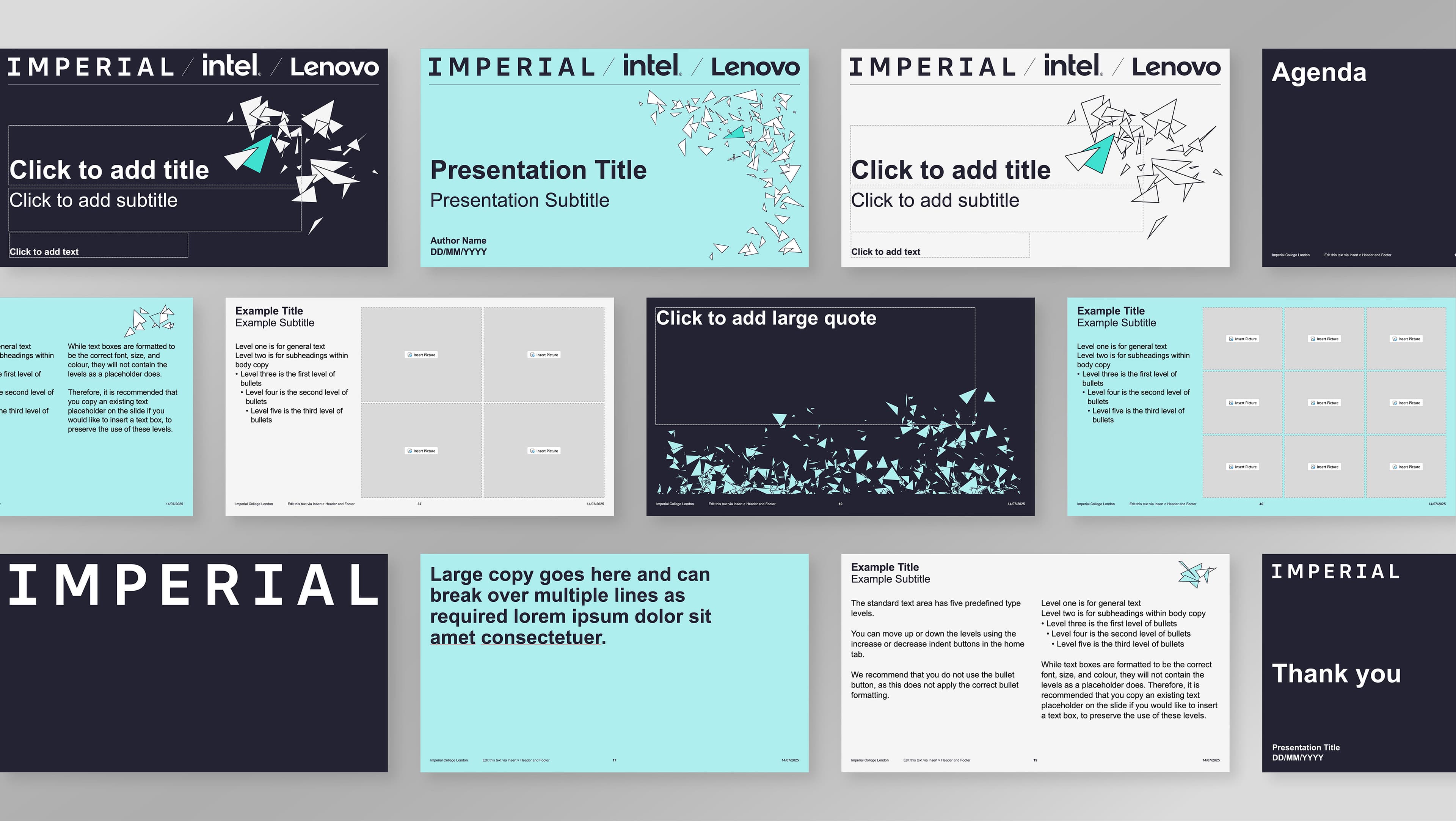 ICICLE Hex Campaign - PowerPoint Template