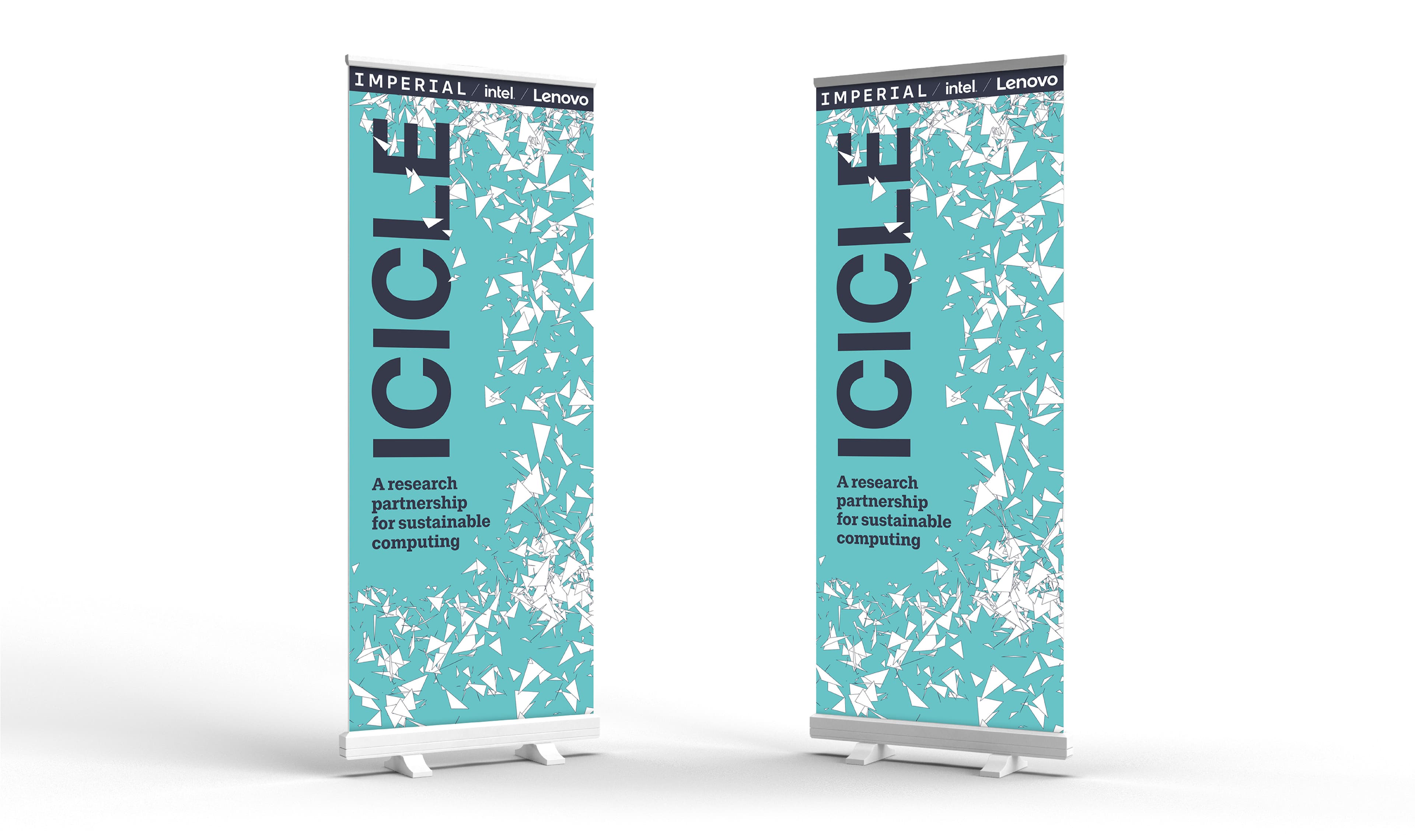 ICICLE Hex Campaign - Pull-up banners
