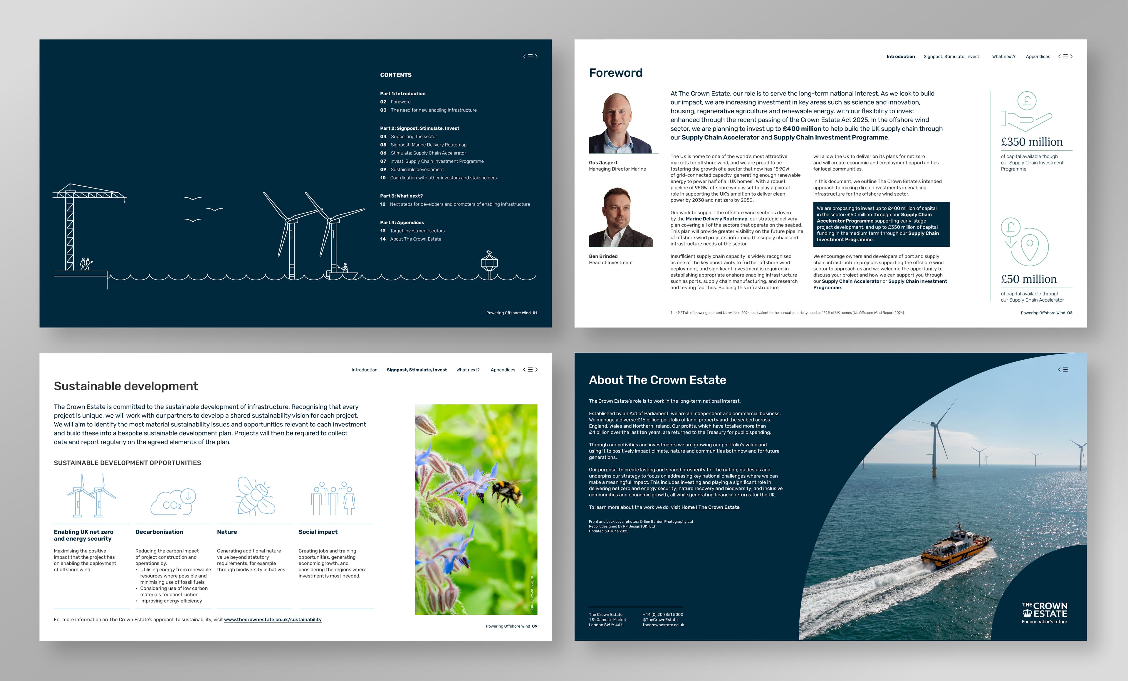 Crown Estate Operational Wind Investment Brochure - Pages