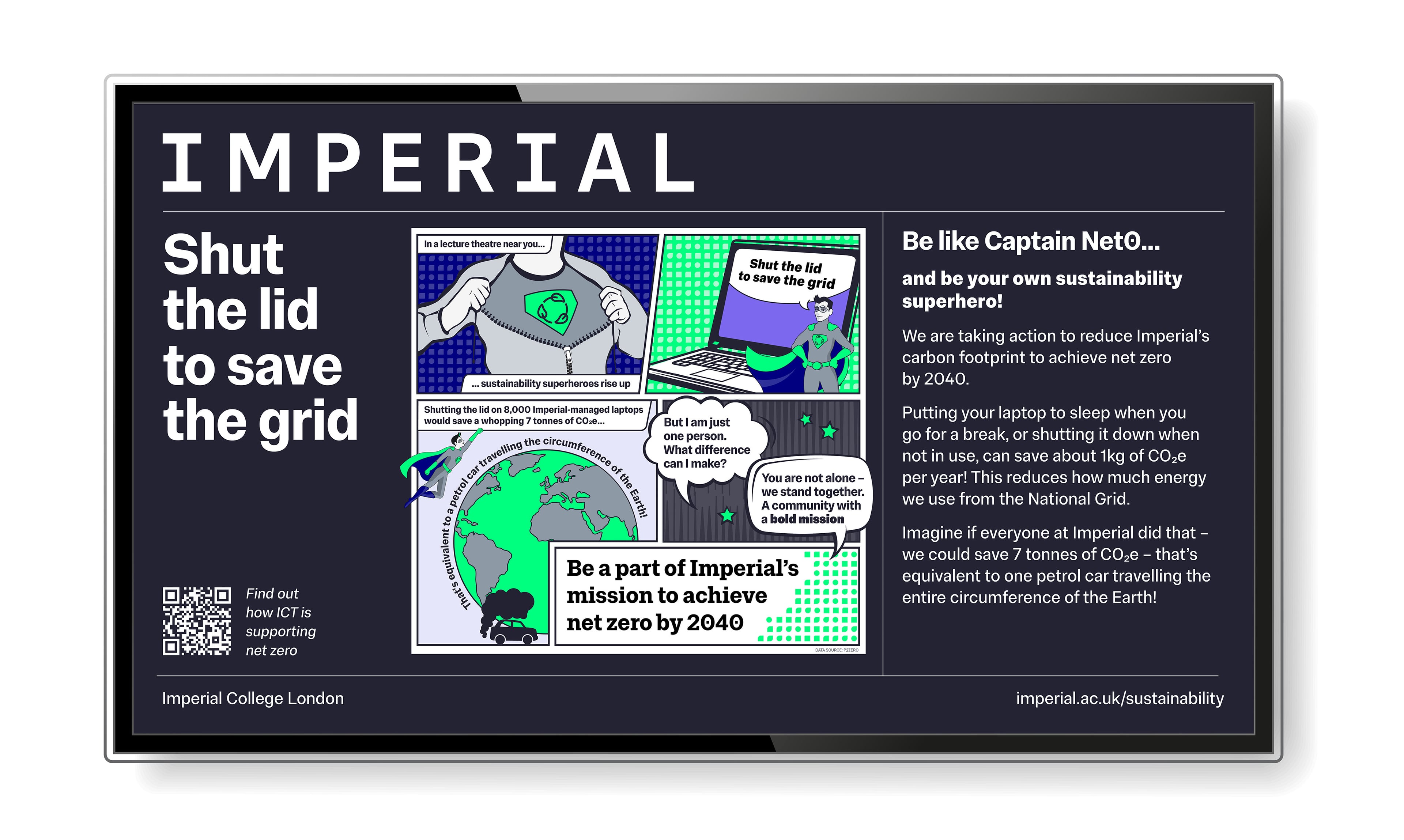 Imperial Sustainability Heros Campaign - landscape screen banners 