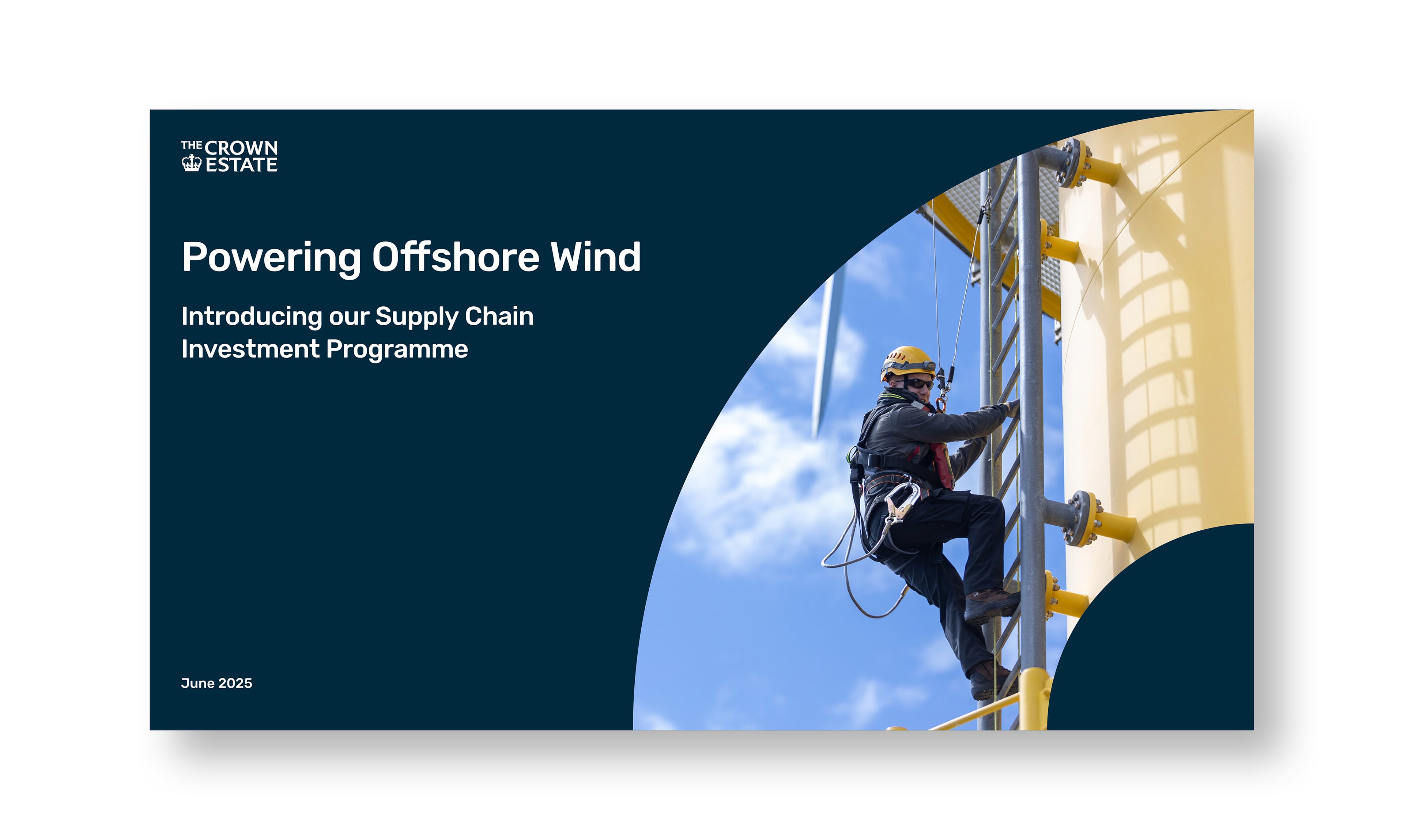 Crown Estate Operational Wind Investment Brochure - Cover